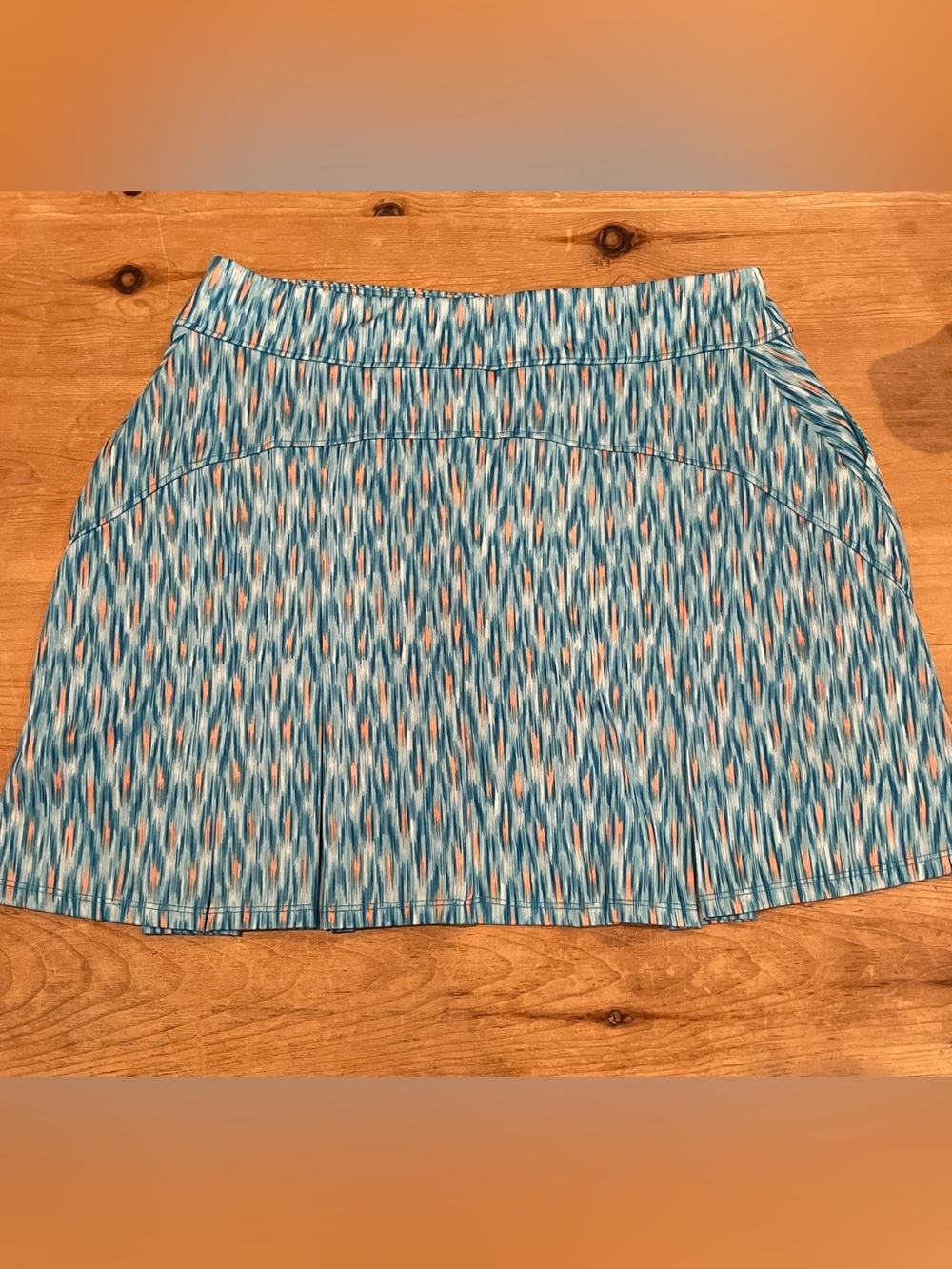 NWT Bermuda Sands Lexie Capri Pleated Tennis Pickleball Athletic Skort M